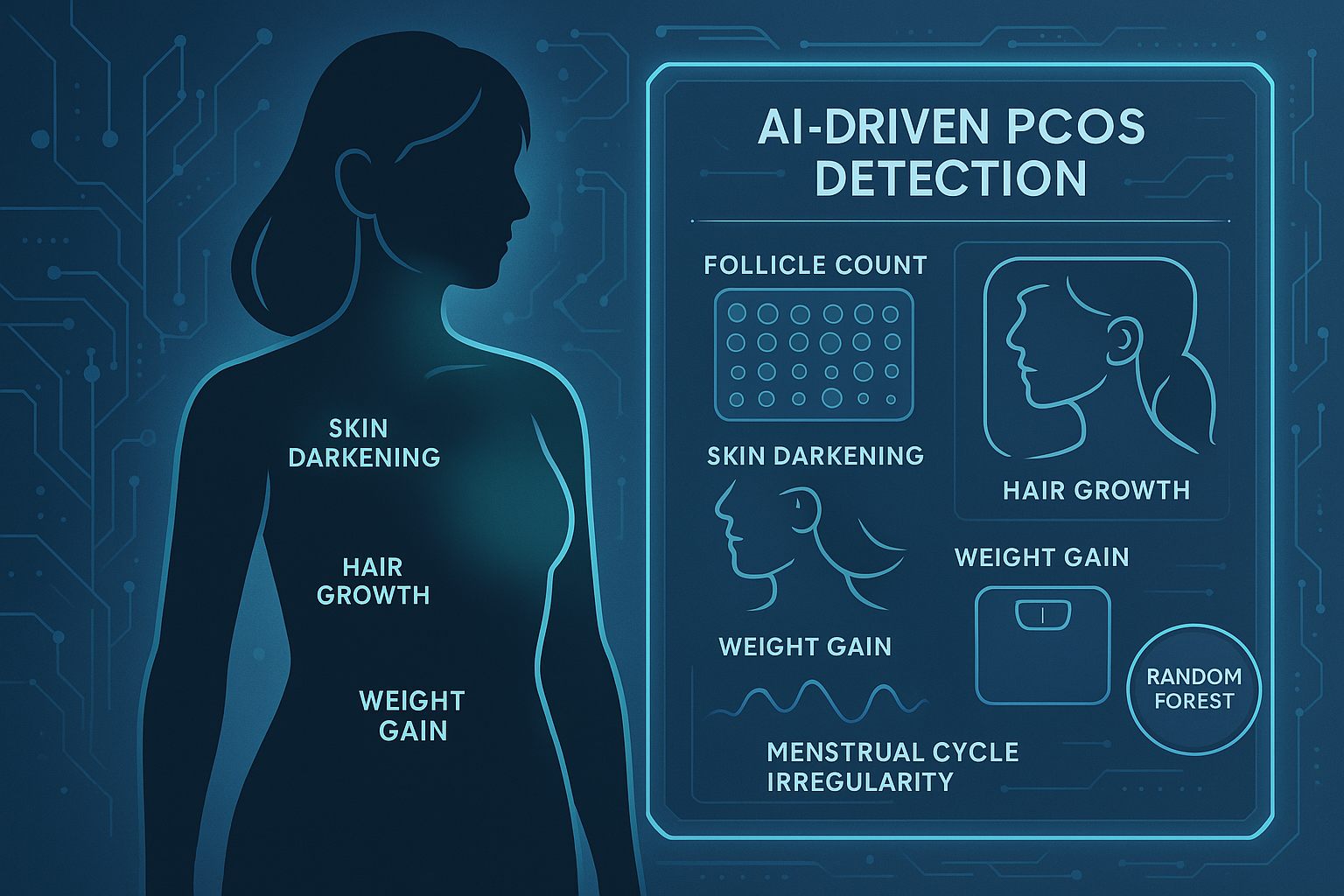 Leveraging Machine Learning for Early PCOS Detection and Key Factor Identification