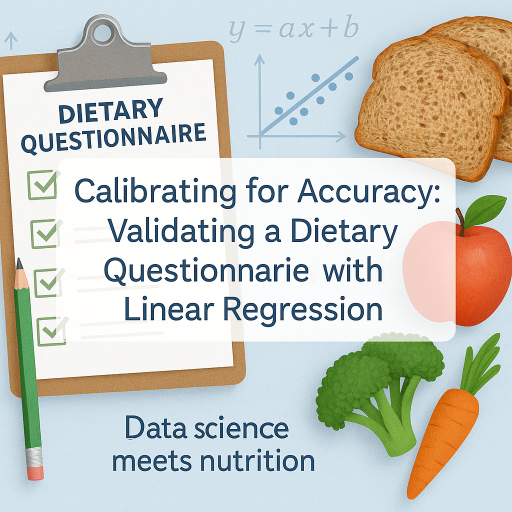 Calibrating for Accuracy: Validating a Dietary Questionnaire with Linear Regression